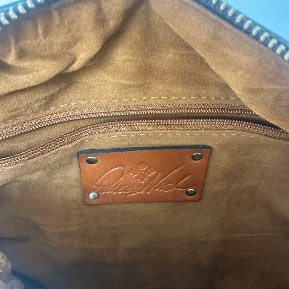 Patricia Nash Tinchi Belt Bag Quilted in Green NWOT - Picture 8 of 9